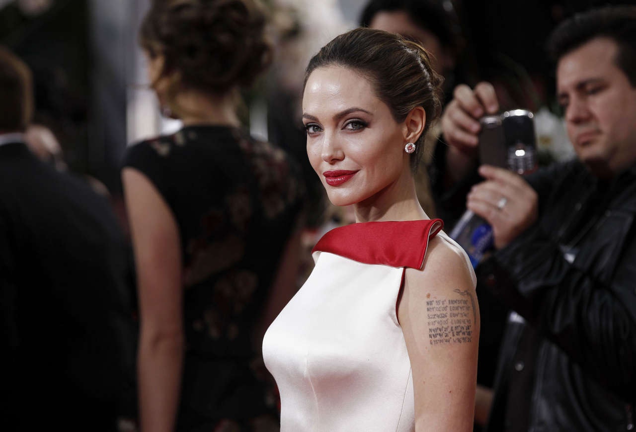 Angelina Jolie 69th Annual Golden Globe Awards Los Angeles