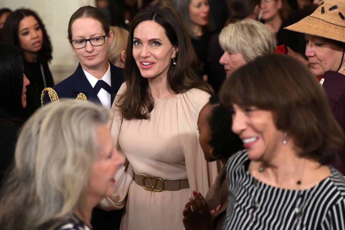 Angelina Jolie An Event White House Washington