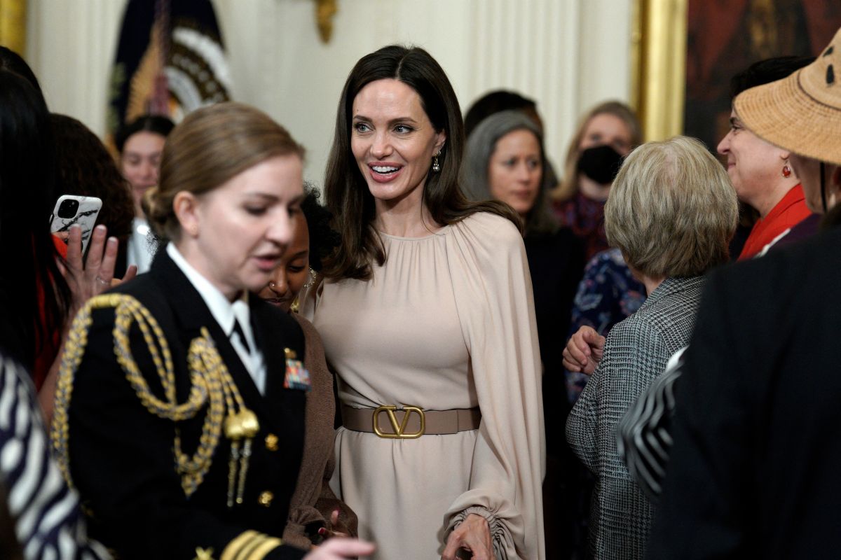 Angelina Jolie An Event White House Washington