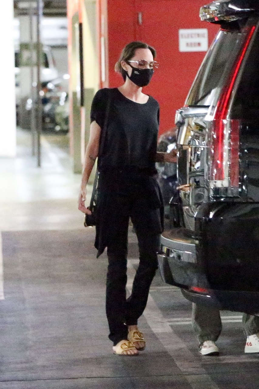 Angelina Jolie Out Shopping West Hollywood