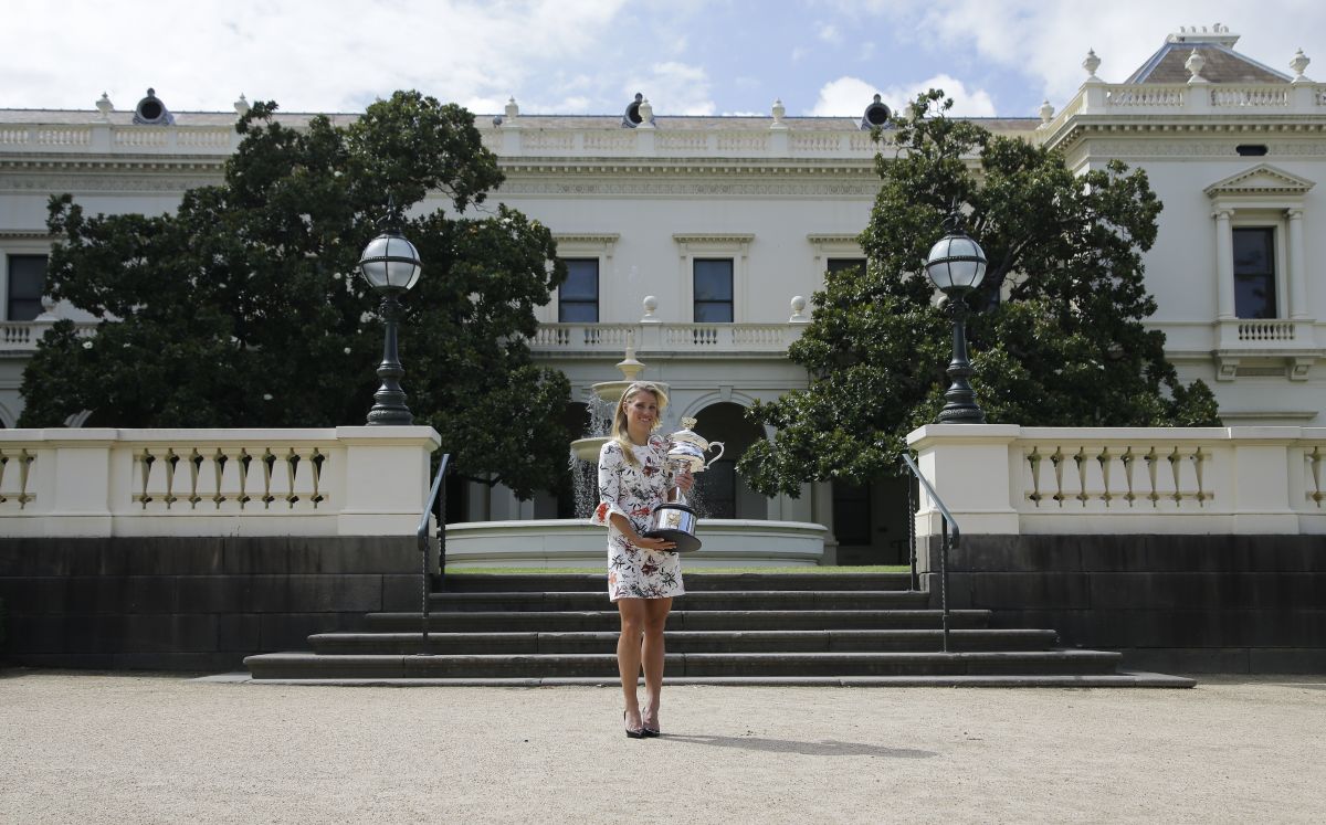 Angelique Kerber Australian Open Photoshoot Government House Melbourne