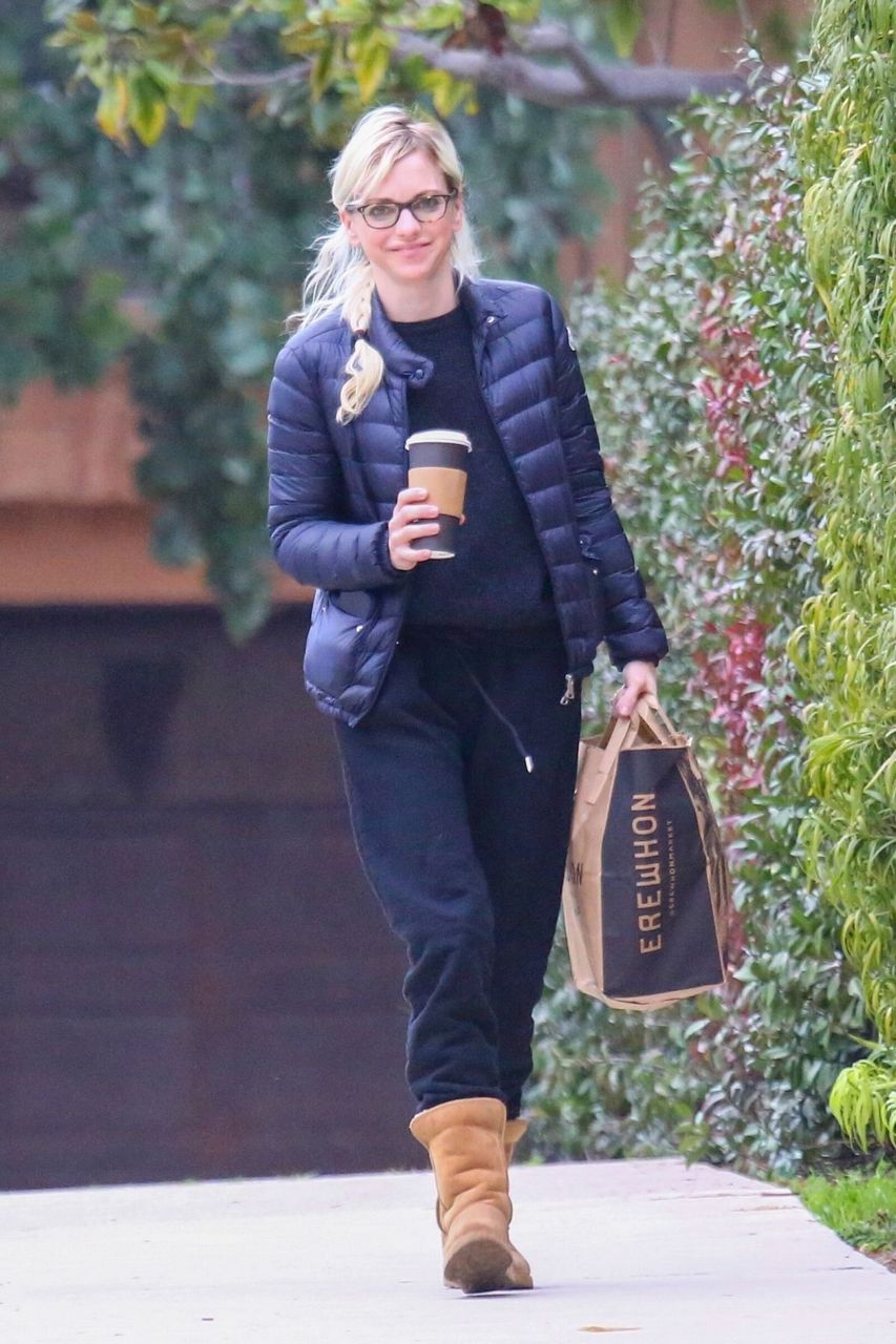 Anna Farris Out And About Pacific Palisades