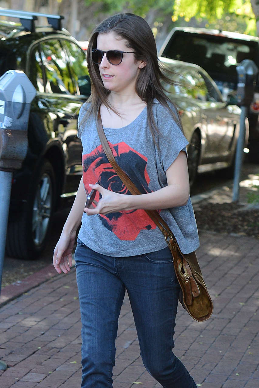 Anna Kendrick Alfred Coffee Kitchen West Hollywood
