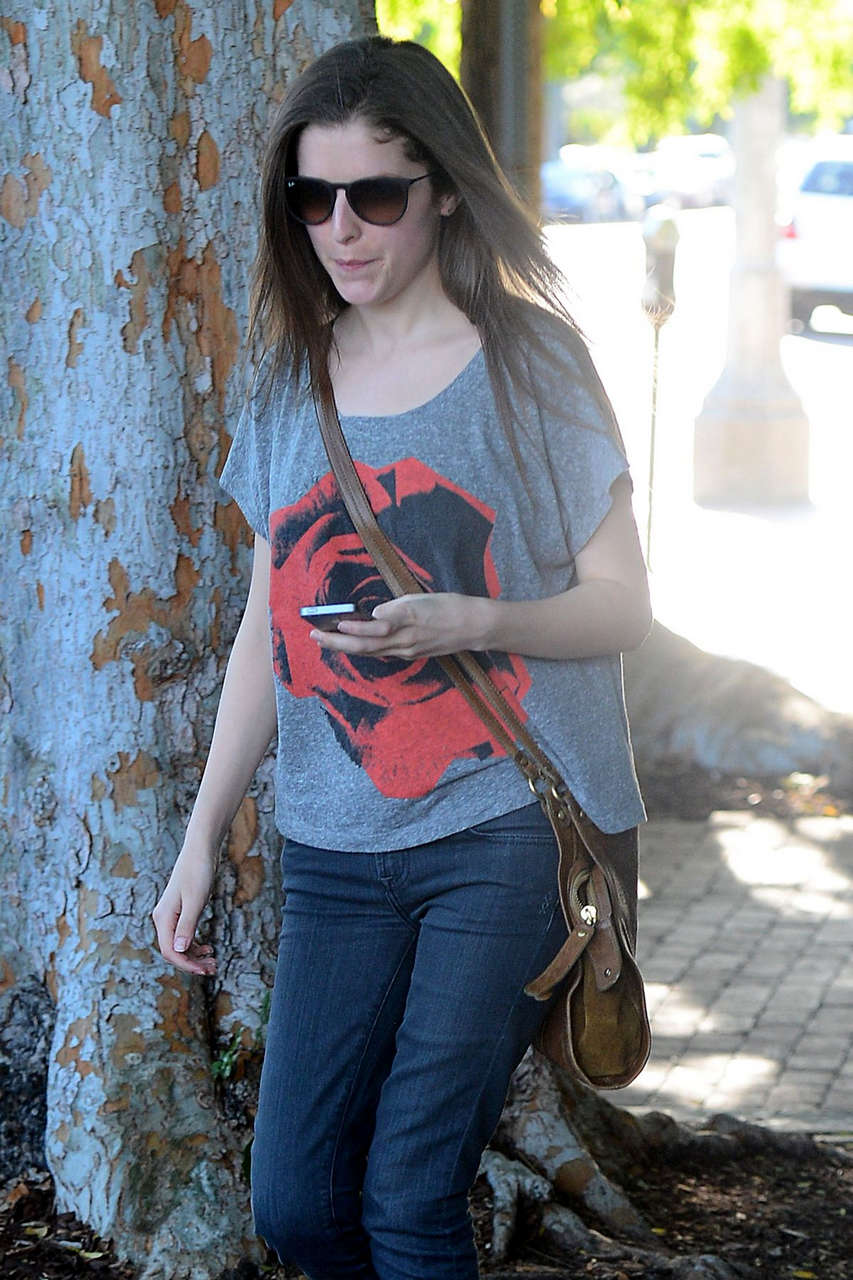 Anna Kendrick Alfred Coffee Kitchen West Hollywood