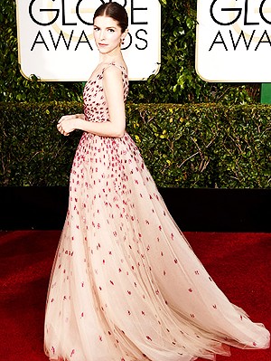 Anna Kendrick Attends The 72nd Annual Golden Globe