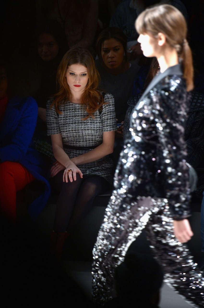 Anna Kendrick Milly By Michelle Smith Fashion Show New York