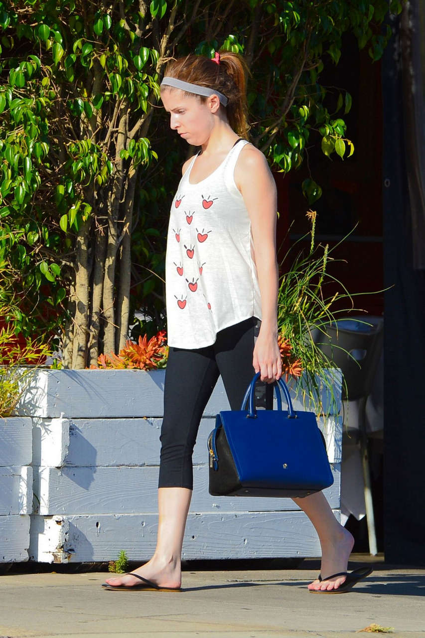 Anna Kendrick Out About West Hollywood