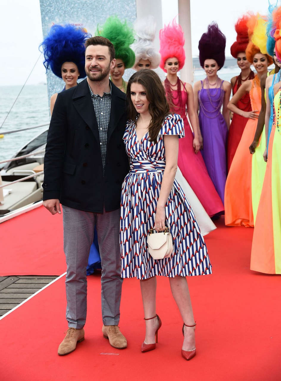 Anna Kendrick Trolls Photocall 2016 Cannes Film Festival