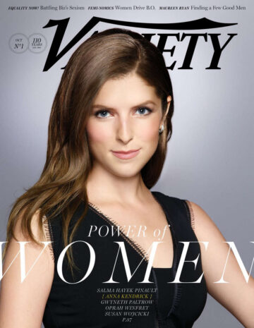 Anna Kendrick Varietys Power Of Woman Issue October