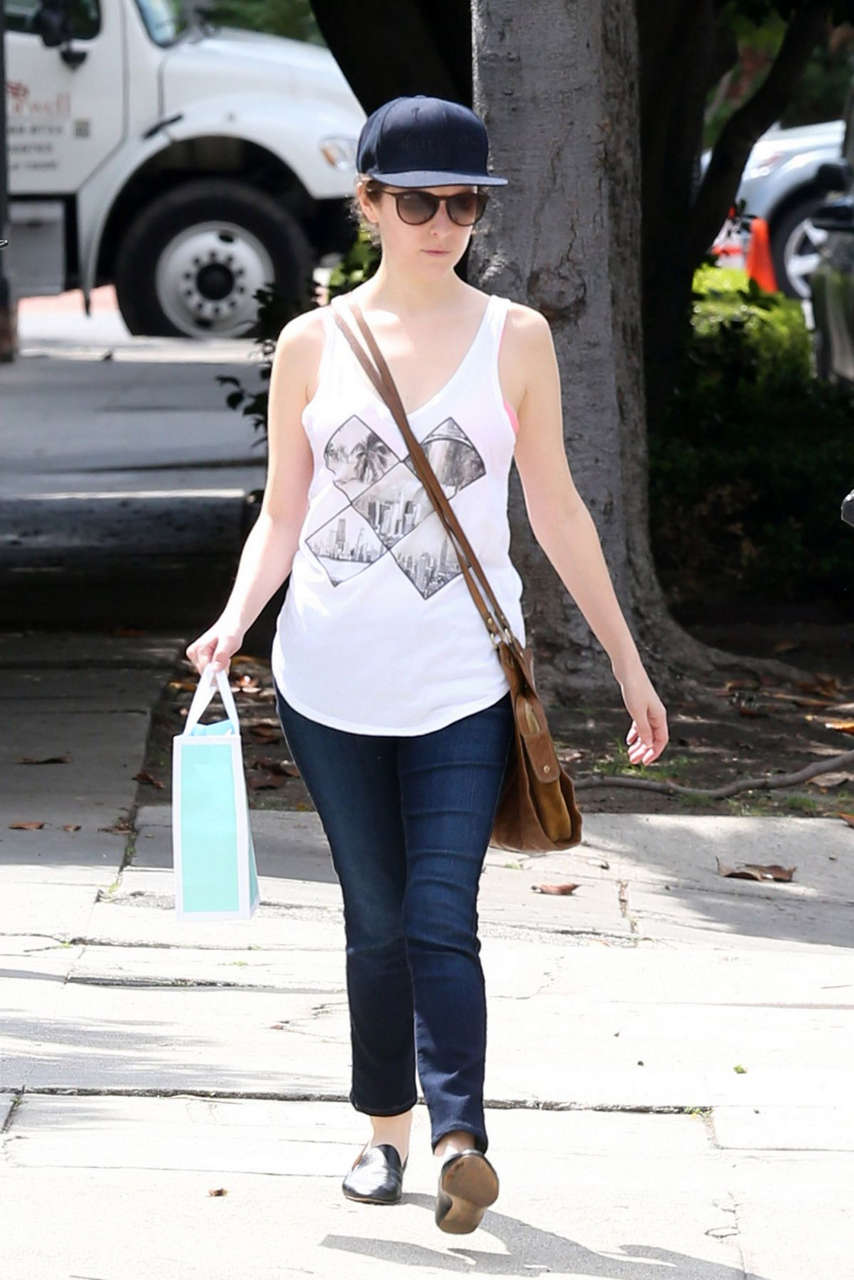 Anna Lendrick Out About Beverly Hills