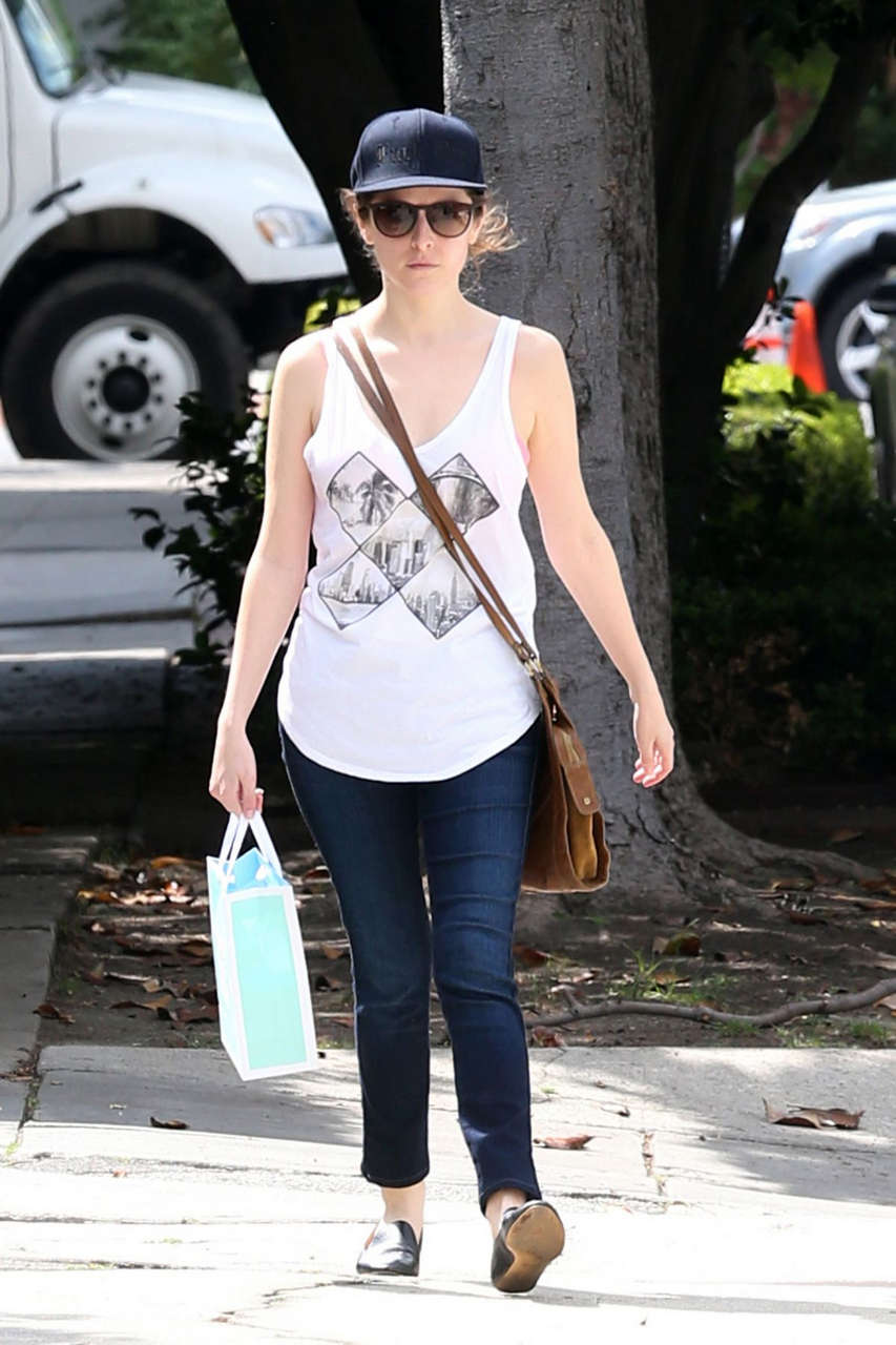 Anna Lendrick Out About Beverly Hills