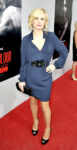 Anna Paquin Goes For A Sexy Navy Blue Ensemble