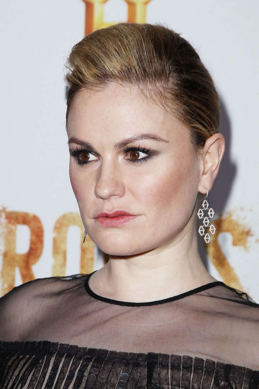 Anna Paquin Roots Tv Series Premiere New York