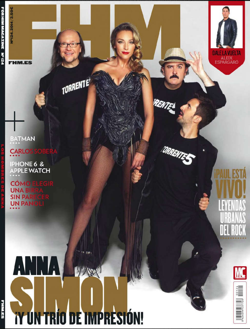 Anna Simon Fhm Magazine Spainn October 2014 Issue