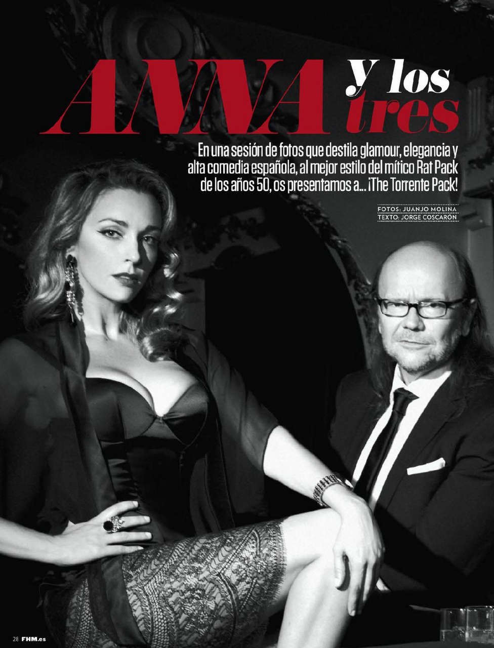 Anna Simon Fhm Magazine Spainn October 2014 Issue