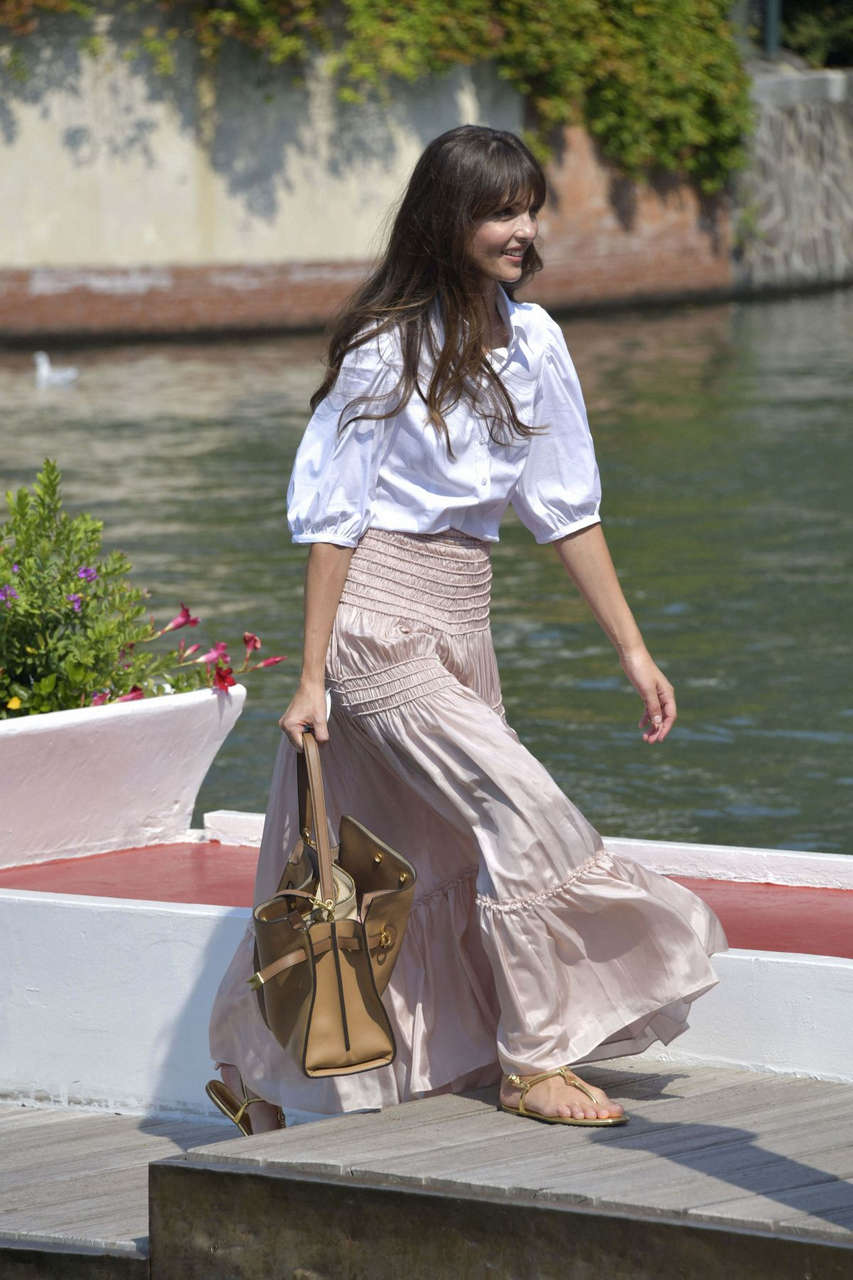 Annabelle Belmondon Arrives Hotel Excelsior Venice