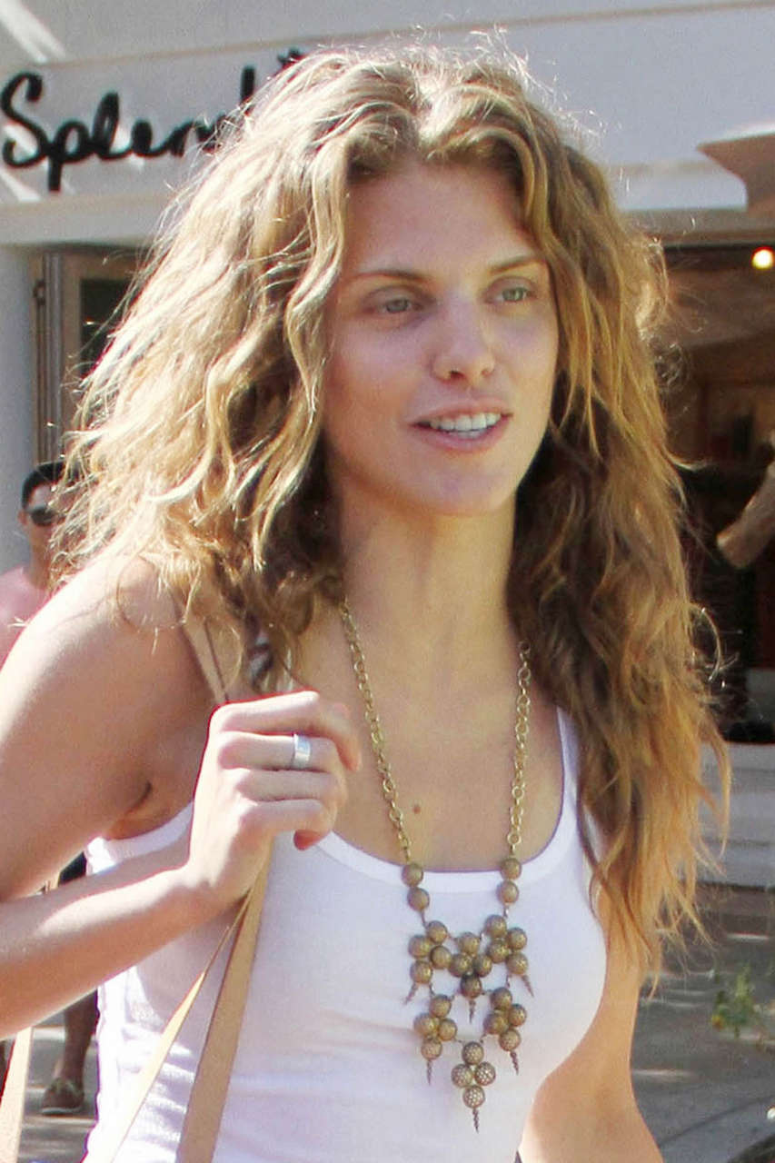 Annalinne Mccord Without Makeup Out About Hollywood