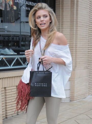 Annalynna Mccord Out About Beverly Hills