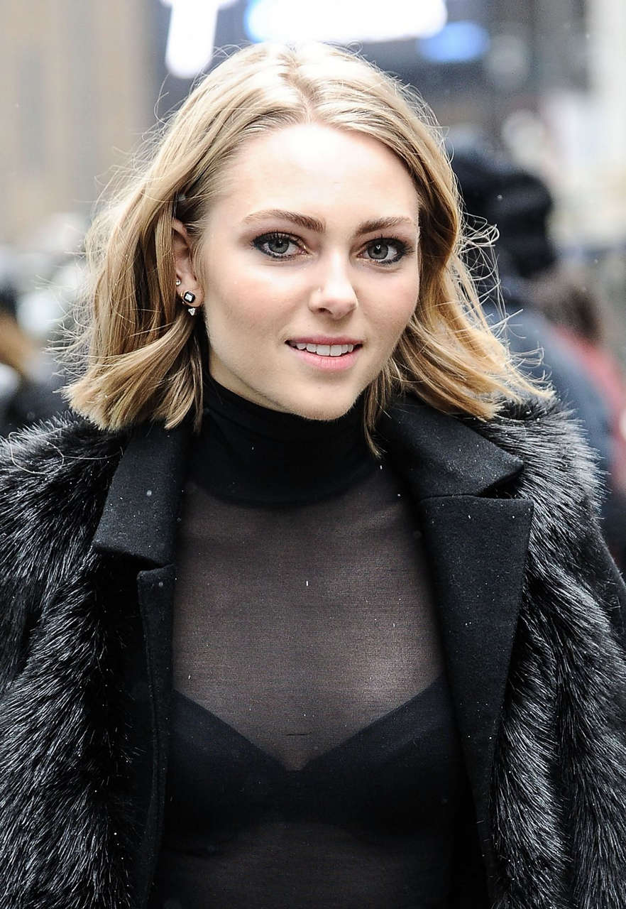 Annasophia Robb Out About New York