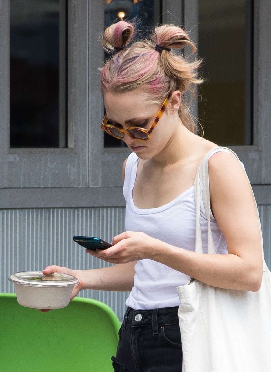 Annasophia Robb Out About New York