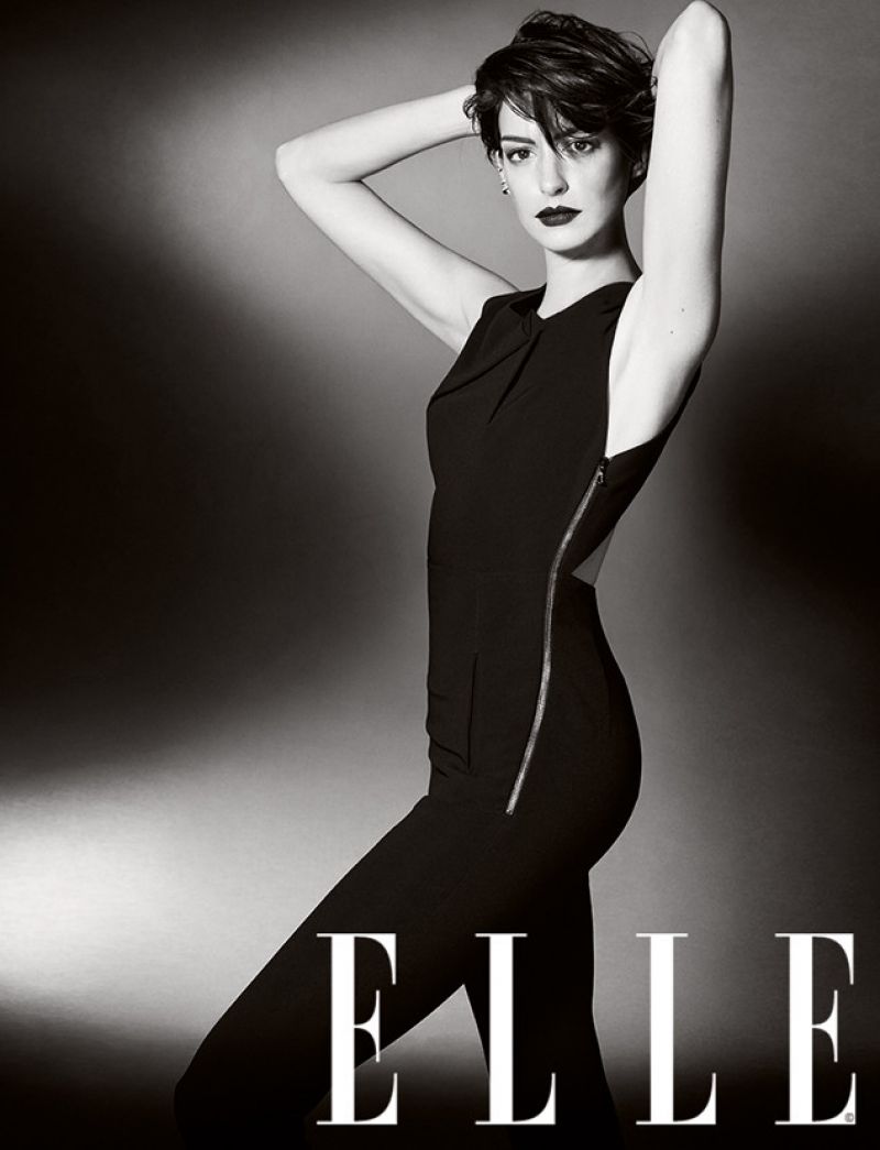 Anne Hathaway Elle Magazine November 2014 Issue