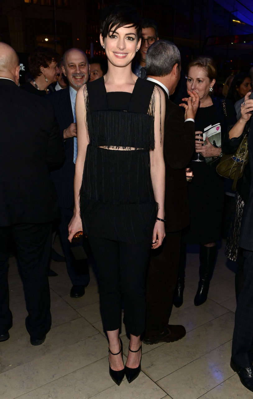 Anne Hathaway Great American Songbook Event New York
