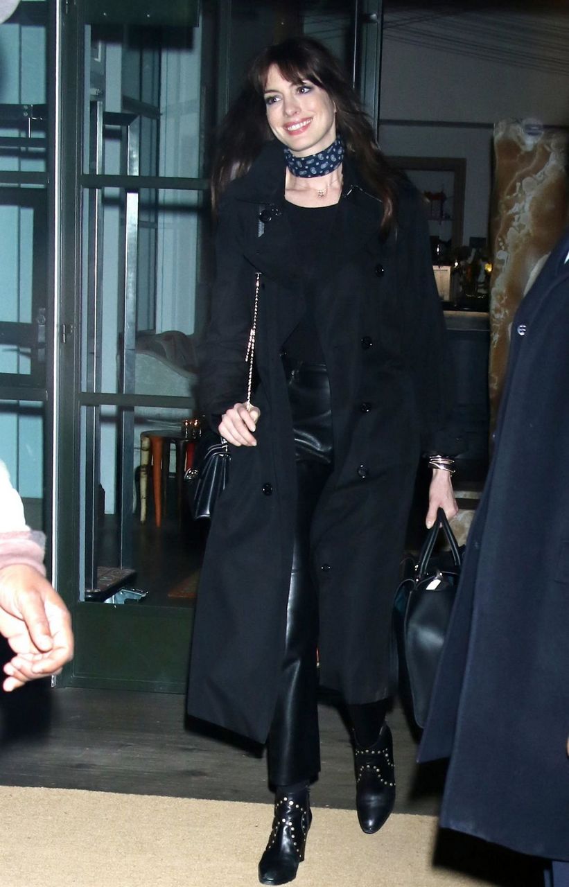 Anne Hathaway Heading To Press Tour For Wecrashed New York
