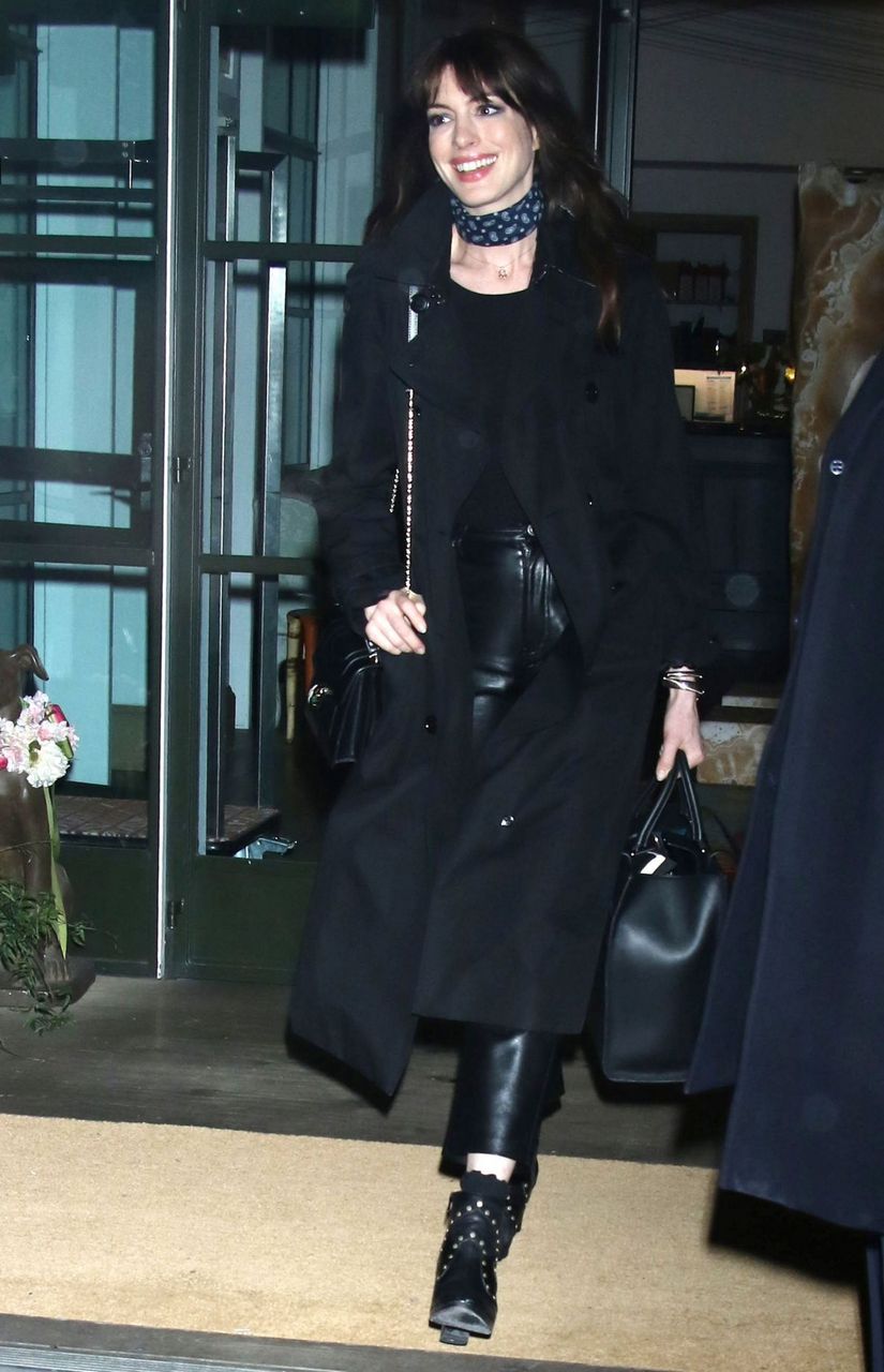 Anne Hathaway Heading To Press Tour For Wecrashed New York