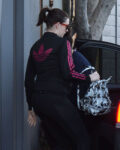 Anne Hathaway Leaves Gym Los Angeles