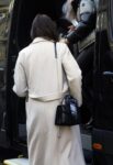 Anne Hathaway Leaves Her Hotel Milan