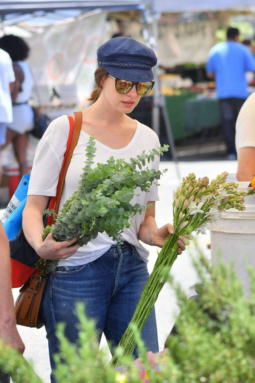 Anne Hathaway Out Shopping Los Angeles