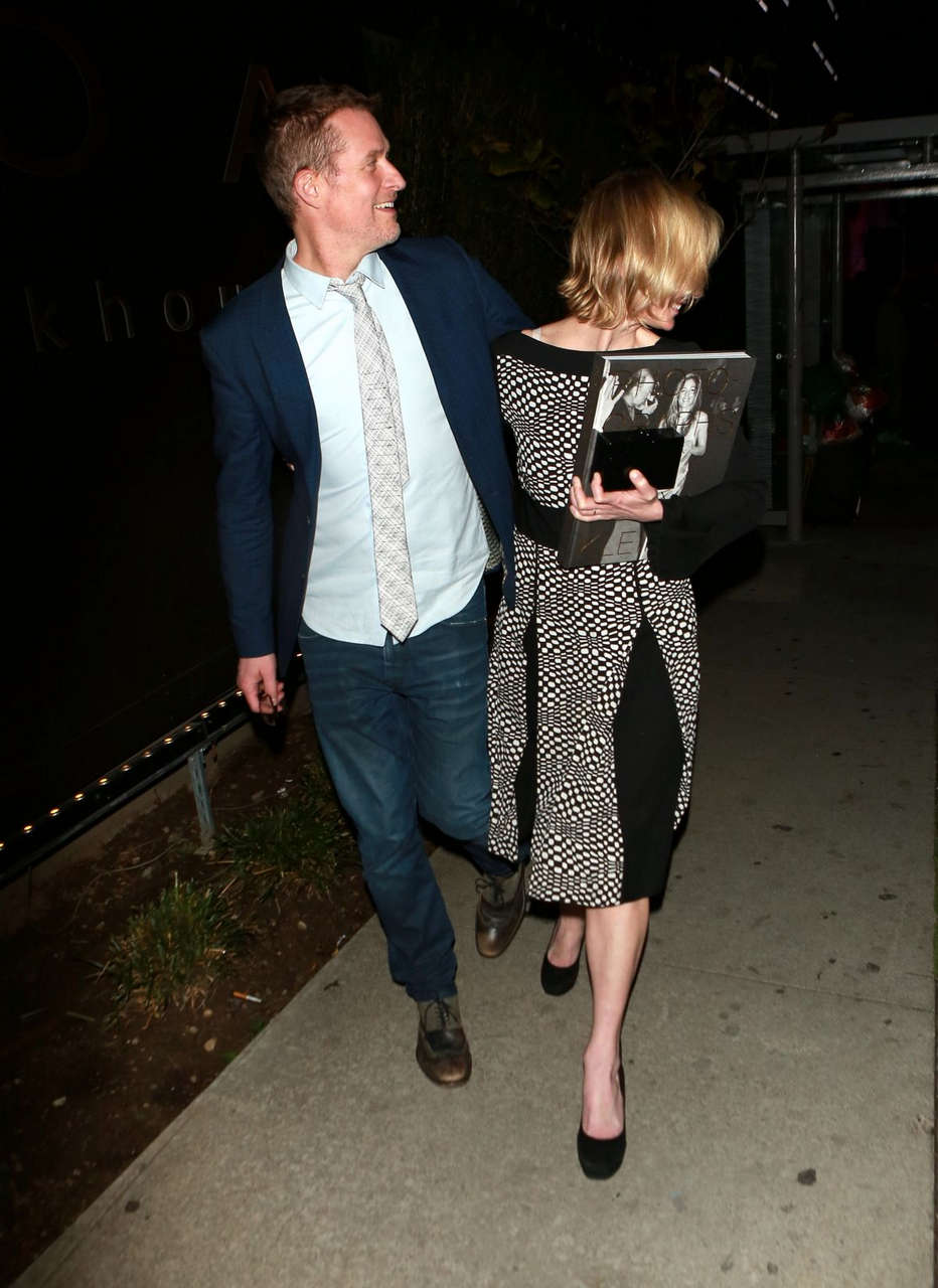 Anne Heche Arrives Boa Steakhouse West Hollywood