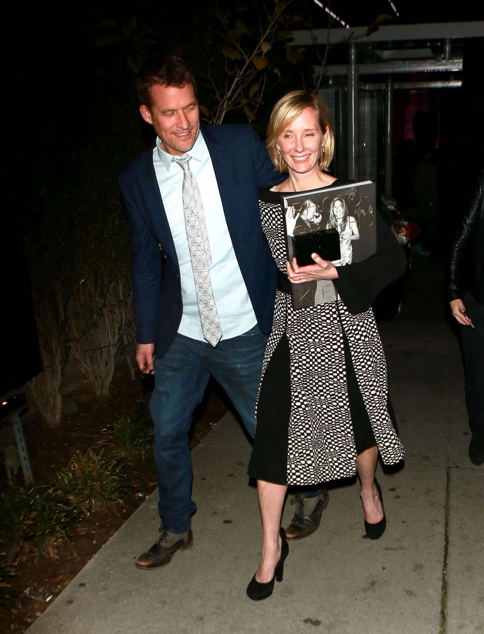 Anne Heche Arrives Boa Steakhouse West Hollywood