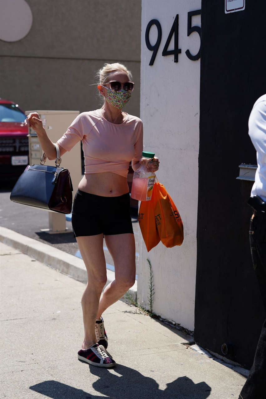 Anne Heche Arrrives Dancing With Stars Rehearsal Hollywood