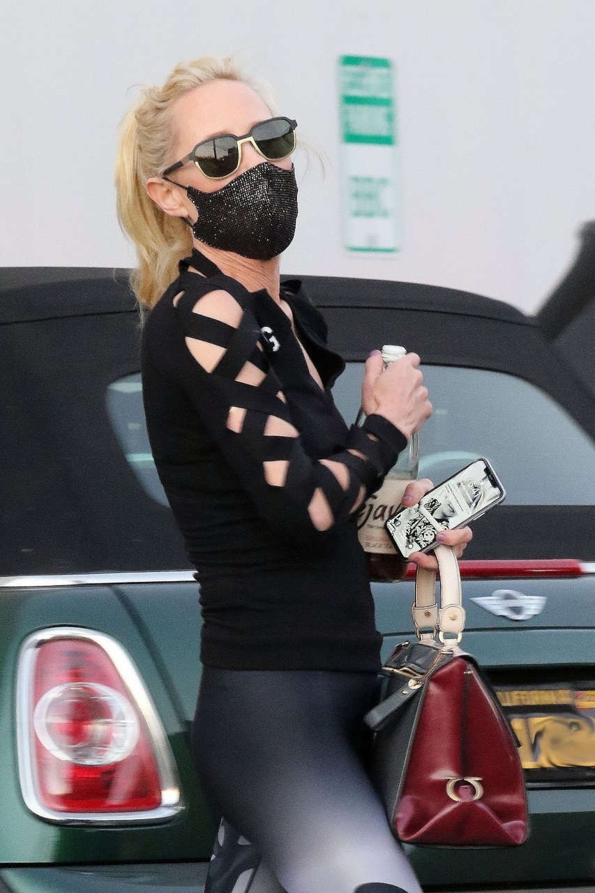 Anne Heche Dancing With Stars Rehersal Los Angeles