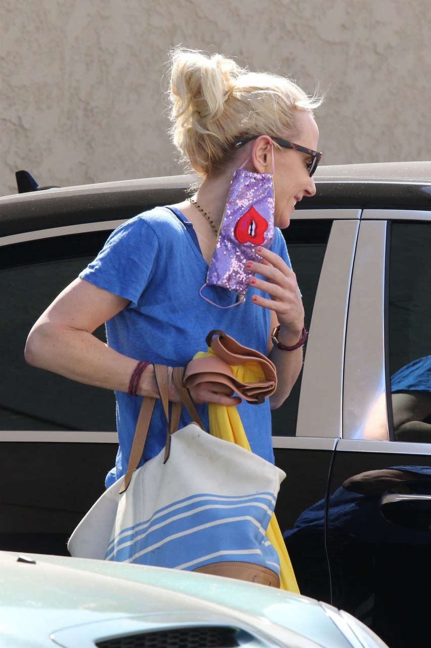 Anne Heche Dwts Studio Los Angeles