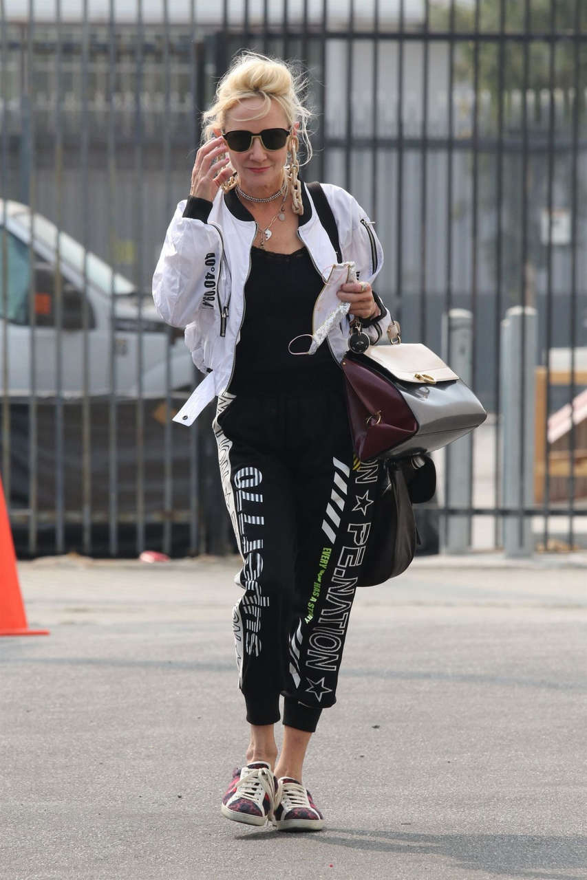 Anne Heche Heading To Dance Practice Los Angeles