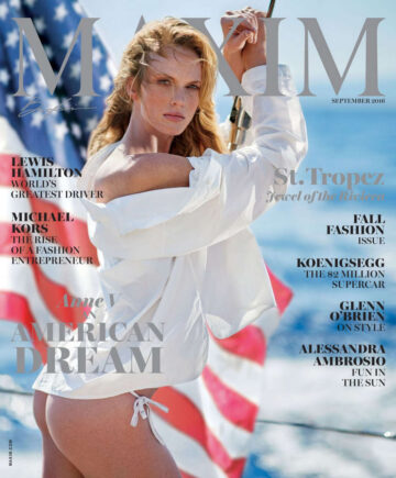 Anne Vyalitsyna Maxim Magazine September 2016 Issue