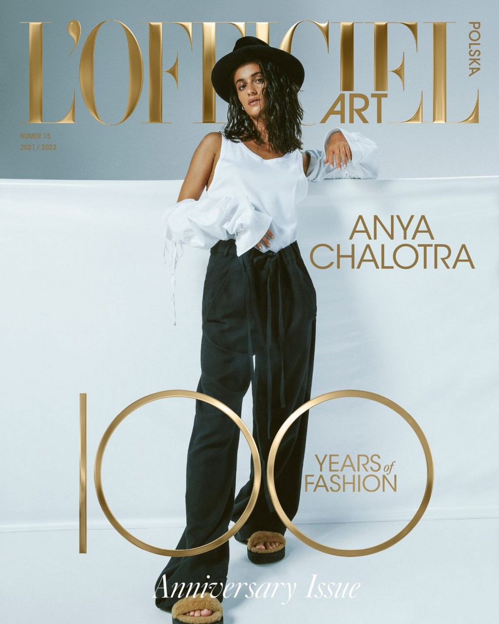 Anya Chalotra For L Officiel Magazine Poland Anniversary Issue December