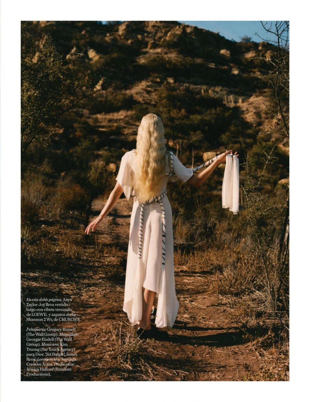 Anya Taylor Joy Vogue Magazine Spain October