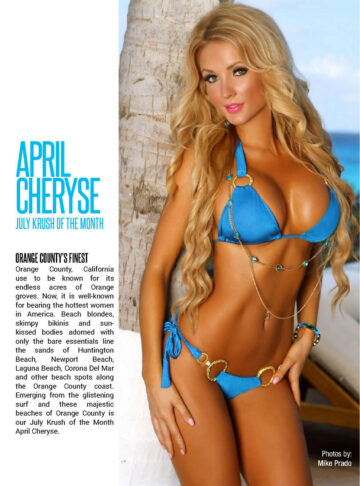 April Cheryse Kandy Magazine July 2014 Issue