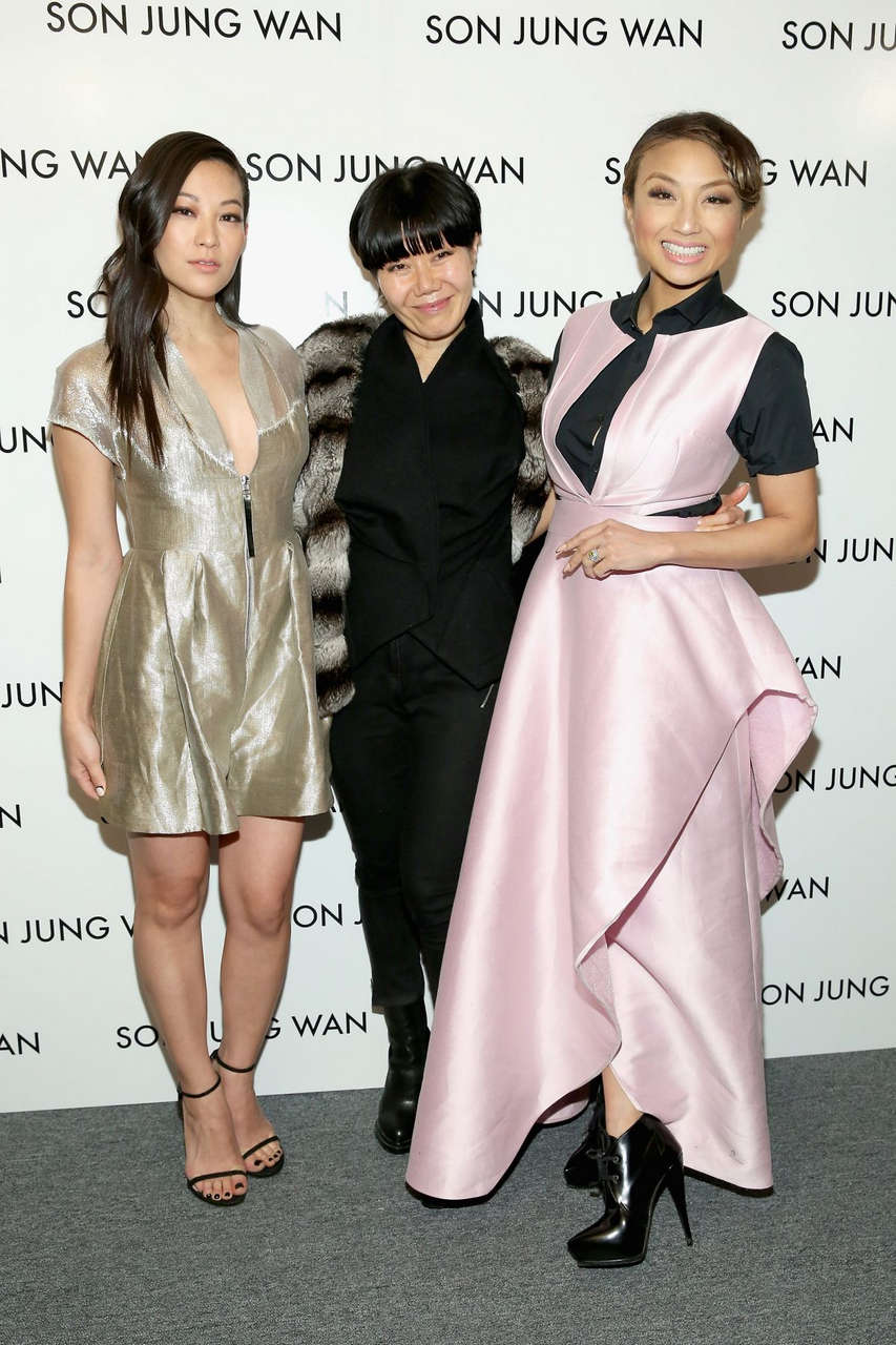 Arden Cho Son Jung Wan Fashion Show New York