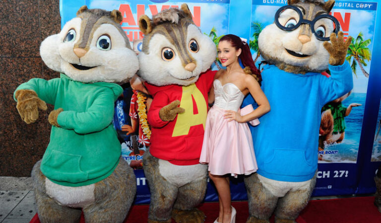 Ariana Grande Alvin Chipmunks Chipwrecked Dvd Release Los Angeles (18 photos)