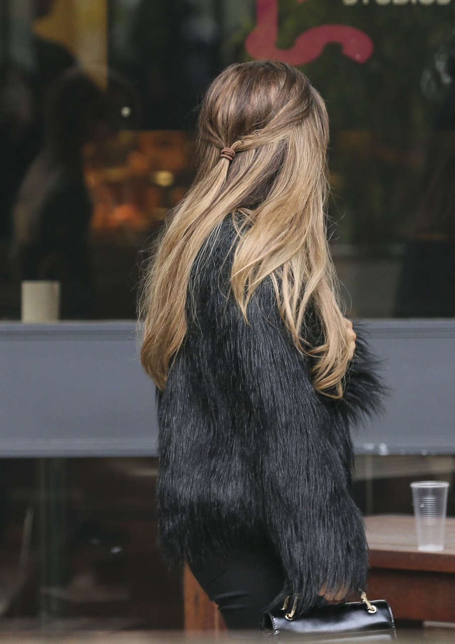 Ariana Grande Leaves Studio London