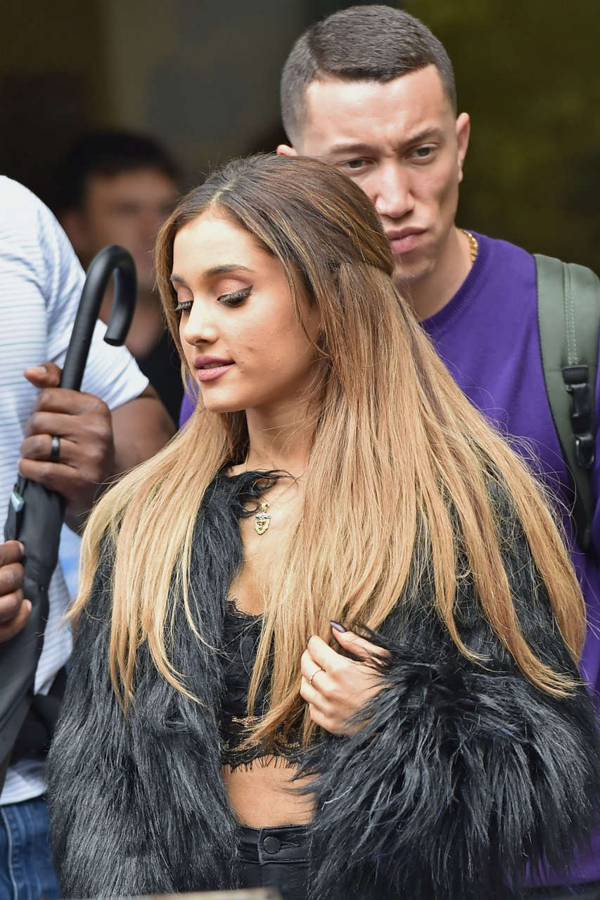 Ariana Grande Leaves Studio London