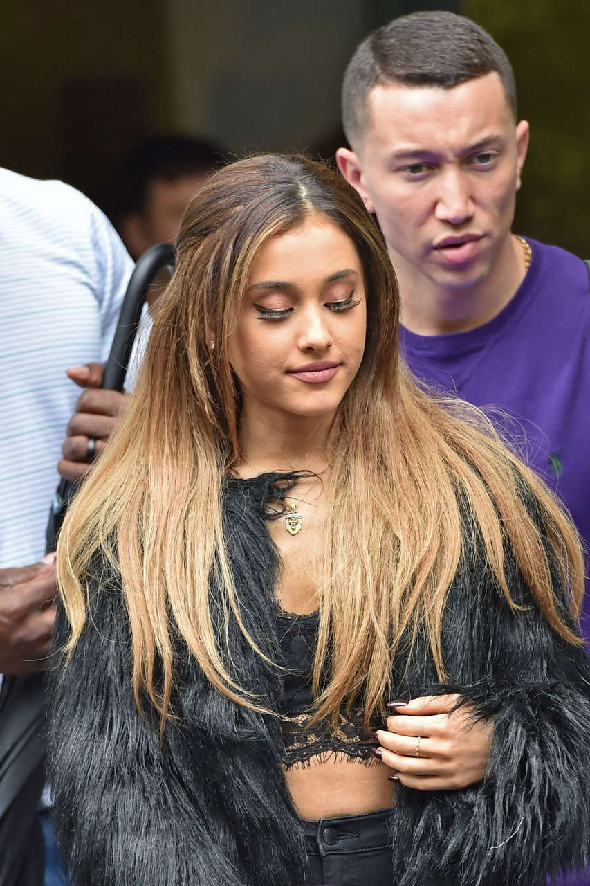 Ariana Grande Leaves Studio London