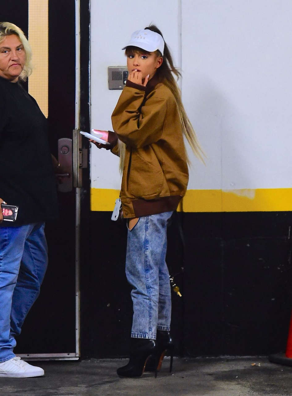 Ariana Grande Out About New York