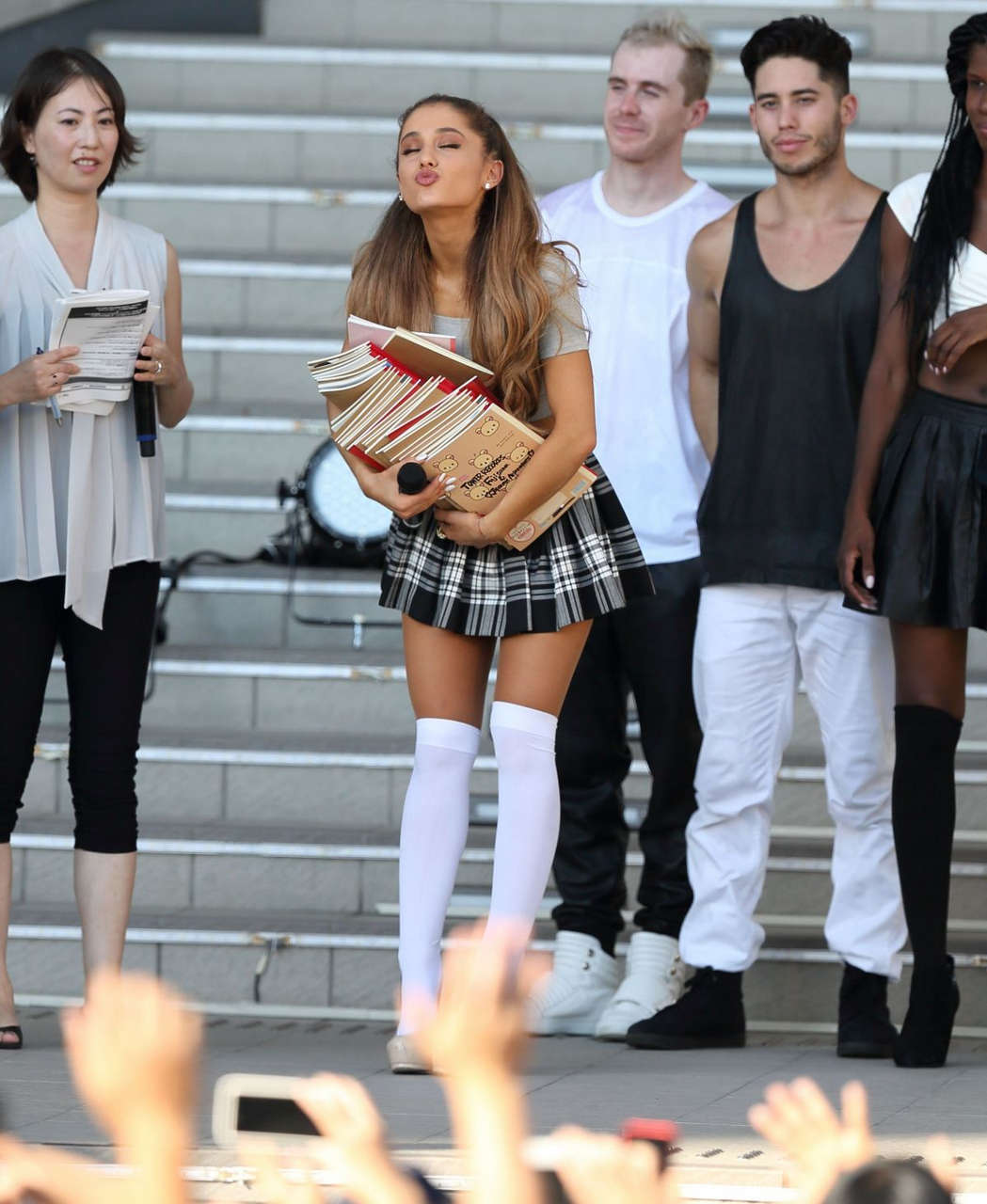 Ariana Grande Promotes Her New Album My Everything Tokyo