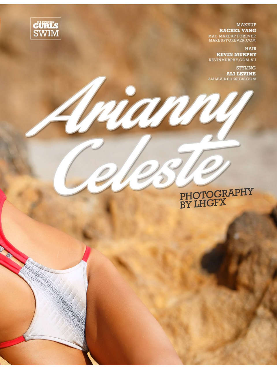 Arianny Celeste Fitness Gurls Magazine July 2014 Issue