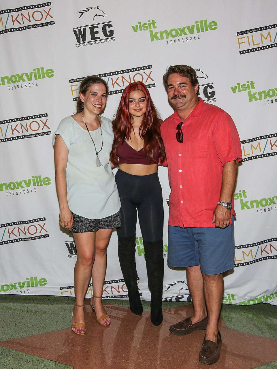 Ariel Winter Dog Years Wrap Party Knoxville